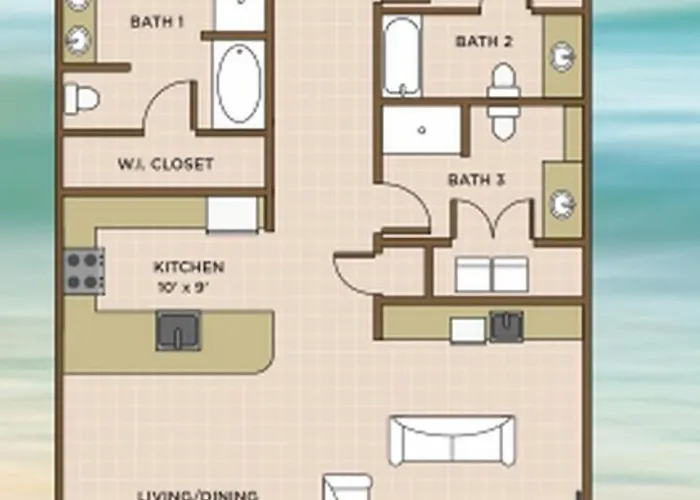 Apartment Phoenix Gulf Towers 1802 *